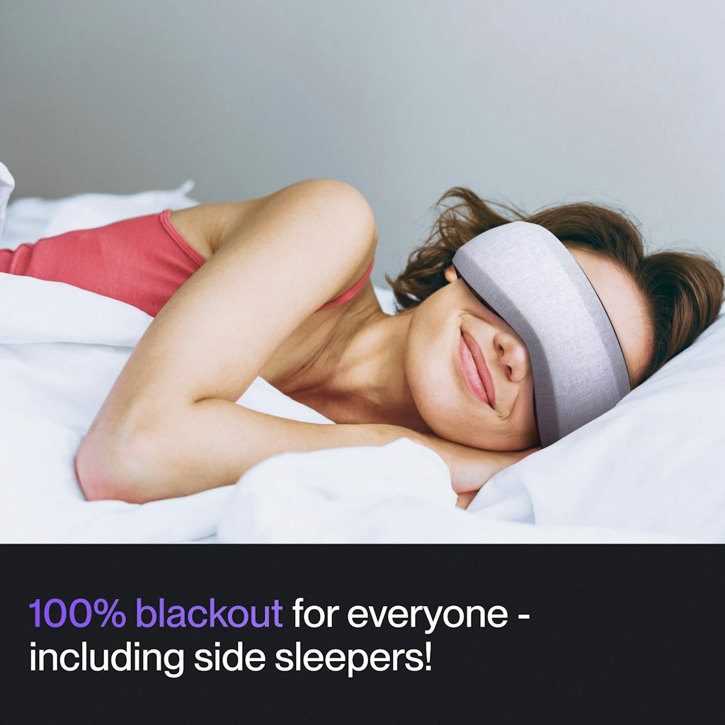 Aura Smart Sleep Mask: 100% Blackout & Deep Sleep by Aura Circle