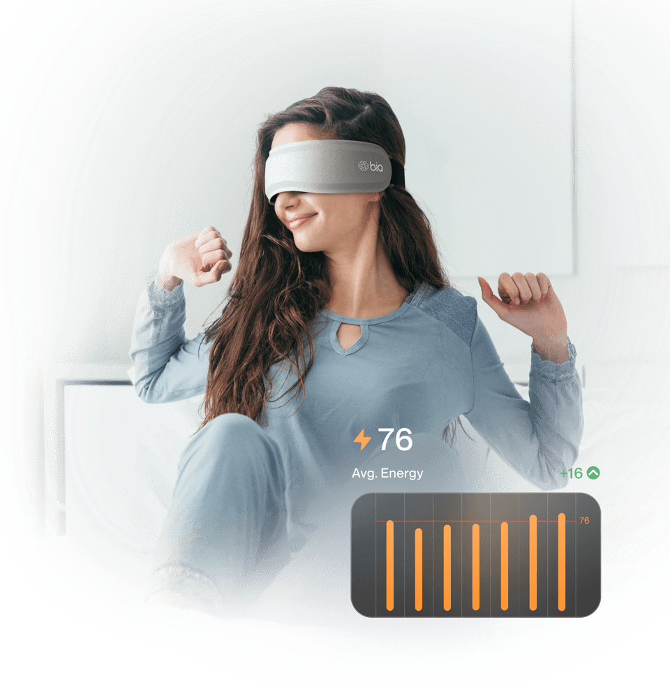 Control Over Sleep Bía Sleep - Smart, Comfortable Sleep Mask - Control Your Sleep